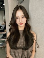 ザシェノンウメダ(THA CHAINON UMEDA) 心斎橋/着物ヘア/大人ガーリー/ダークアッシュ/似合わせカット