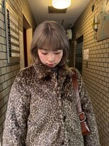 ツイッグ バイ ヤード(twig by YARD.) ミルクティーベージュボブ◎