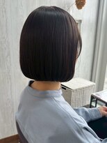 コルテ 倉敷西坂店(CoRte.)&nbsp;ミニボブ/コンパクトボブ/ストレートボブ/黒髪ボブ/上品丸みボブ