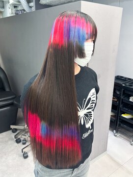 ロテサカエ(Lote.Sakae) デザイン/大人ガーリー/ダークアッシュ/似合わせカット/栄