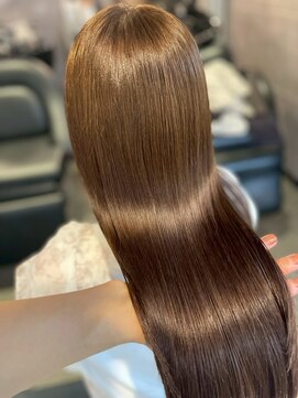 LOE【ロエ】大宮 イメチェン/アンブレラカラー/前髪/ピンクベージュ[大宮]