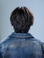 アルファ 新宿(alpha)&nbsp;【alpha新宿】ミディアムセンターパート×シャドウパーマ