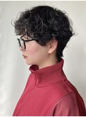 【morio原宿】ショートくるくるパーマ
