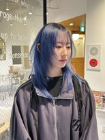 ブランニュー オーバー 難波店(Brandnew over)&nbsp;ブルーカラー　レイヤーウルフ