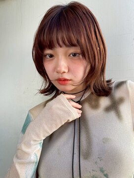 ブラウヘアアンドケア(care) 暖色カラー