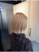 顔周りレイヤーボブ