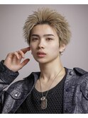 men'shair/波巻きツイストスパイラル/リバースニュアンスパーマ