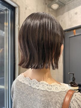 フィルムス 横浜(FILMS) 酸性ストレート/縮毛矯正/ボブ/ミディアム/切りっぱなし/横浜