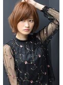 厚めバング×大人ボブスタイル【グランアージュ柏】