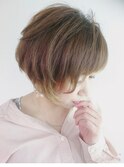 都会風こなれ感が魅力！大人ショート×ナチュラル矯正×ゆるふわ
