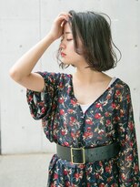 ルティア 池袋(Lutia) ワンカールボブ 卵型 似合わせカット