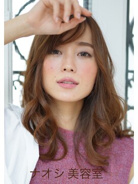 ナオシ トレス 富雄店(nao*c tres) 【奈良/富雄nao*c】大人かわいい小顔☆ナチュラルミディアム