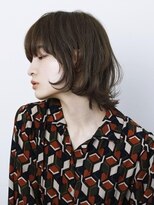 アルテヘアー(arte HAIR) 【arte HAIR】マッシュウルフボブ/黒髪/厚めバング