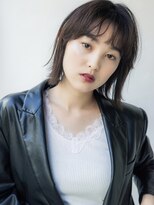 アリエッタ(aRietta)&nbsp;【aRietta銀座　秋山すみれ】シースルーバング　暗髪　ボブ