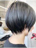 サマーショートボブ