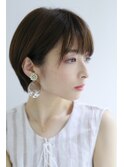 [Garland/銀座]☆エアリーな透け感ショート☆ 