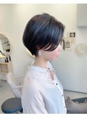 前髪カール/ネオシースルーバング/くびれボブ［銀座］