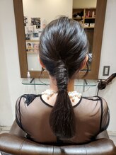 【ヘアセット￥3,000】早朝予約OK♪入店から退店まで約30分で完了！