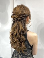 ファースト 祇園本店(first) 【ヘアセットサロンfrst】ルーズハーフアップ♪
