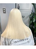 【光】white blonde