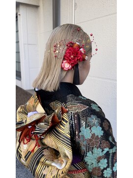 ベルバイヘアスイッチ(by hairswitch) 成人式ヘアメイクセット