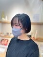 リミックス 南国店(remix)&nbsp;可愛いショートボブ。フロントからサイド繋いでより小顔に