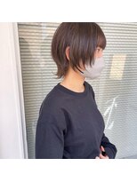 ミント(mint) ウルフカット/ショートウルフ/ウルフ/グレージュ