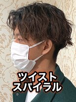 リスタバイネオリーブ 浅草(Re:sta by neolive)&nbsp;ソフトツイスパツイストスパイラル縦落ちツイスパメンズパーマ