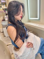 アンブルリュクス 渋谷(amble luxe) 前髪/マチルダボブ/ピンクベージュ/インナーグレージュ[渋谷駅]