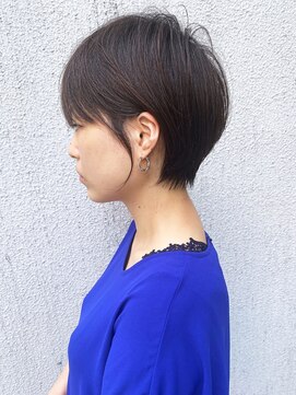 アルトル 池袋(altru) 大人かわいい黒髪ショート耳かけ