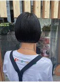 ミニボブ x ブルーブラック