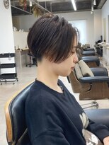 トト 船橋店(toto.)&nbsp;黒髪/グレーベージュ/レイヤーロング/前髪パーマ[西船橋/津田沼]