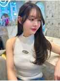 韓国風前髪×レイヤーカット【新宿/前髪/レイヤーカット】