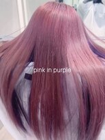 シェリ ヘアデザイン(CHERIE hair design)&nbsp;《suu.02》pink in purple
