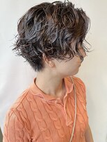 モリオフロムロンドン 原宿本店(morio from London) 【morio原宿】ハンサムショート×パーマ