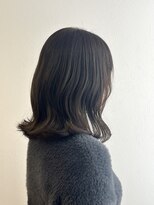 ランプヘアーデザイン(LAMP HAIR DESIGN)&nbsp;【大森 智博】ミディアムボブ/ロブ/カーキグレー