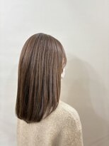 ティンク 横浜(Tink)&nbsp;ロング×アッシュベージュ　/Tink横浜　亀田実花