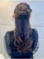 ミズチャーム(Ms.CHARM)&nbsp;ヘアセット/お呼ばれアレンジ/結婚式参列者