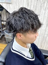 バーバー タカバタ 福井(Barber TAKABATA) ツイストスパイラルパーマ/フェザーパーマ/サーフパーマ/パーマ