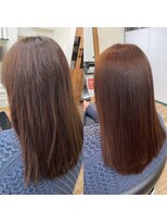 アメリ(Ameri)&nbsp;-Ameri-藤川☆素髪ストレート【浜町/ショート/ボブ/髪質改善】