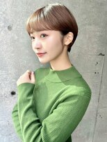 ロンド エメ 柏(Lond aimer)&nbsp;柏で１番綺麗な髪質改善くびれヘアショートボブハイライトカラー