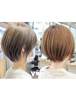 顔周りのカットからバッサリカットまで。ご自宅でも再現できる似合わせショートヘアを実現します[ショート]