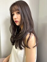 マルフェ 天王寺(marfe)&nbsp;【marfe】レイヤーカット＿アッシュカラー＿髪質改善＿ロング