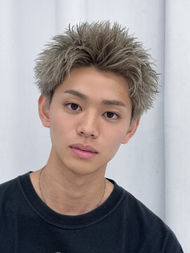 ラヴィット 横浜店(LUVIT) 王道ハイトーンスパイキーショート