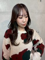 ブルーメ(Blume...)&nbsp;小顔ロングレイヤー/ザクザクレイヤー/韓国ヘア/ハッシュカット