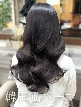 エース 梅田(ace) コテ巻き風パーマ /韓国風パーマ/デジタルパーマ/レイヤーカット