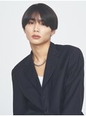 シースルーバング　ニュアンスパーマ　シースルーマッシュ　韓国