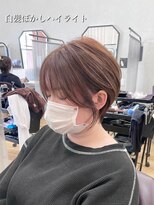 キセイ イオンモール新利府北館店(KISEI)&nbsp;【大人かわいい♪】白髪ぼかしハイライト×小顔ショート30代40代