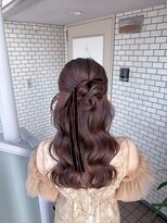 フェリーチェ(Felice)&nbsp;カチモリヘア ハーフアップ ヨシンモリ ヘアセット