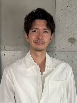 ガーデンタチカワネクスト(garden tachikawa next) 大人男子ビジネスヘア艶髪センターパート短髪清潔感30代40代50代